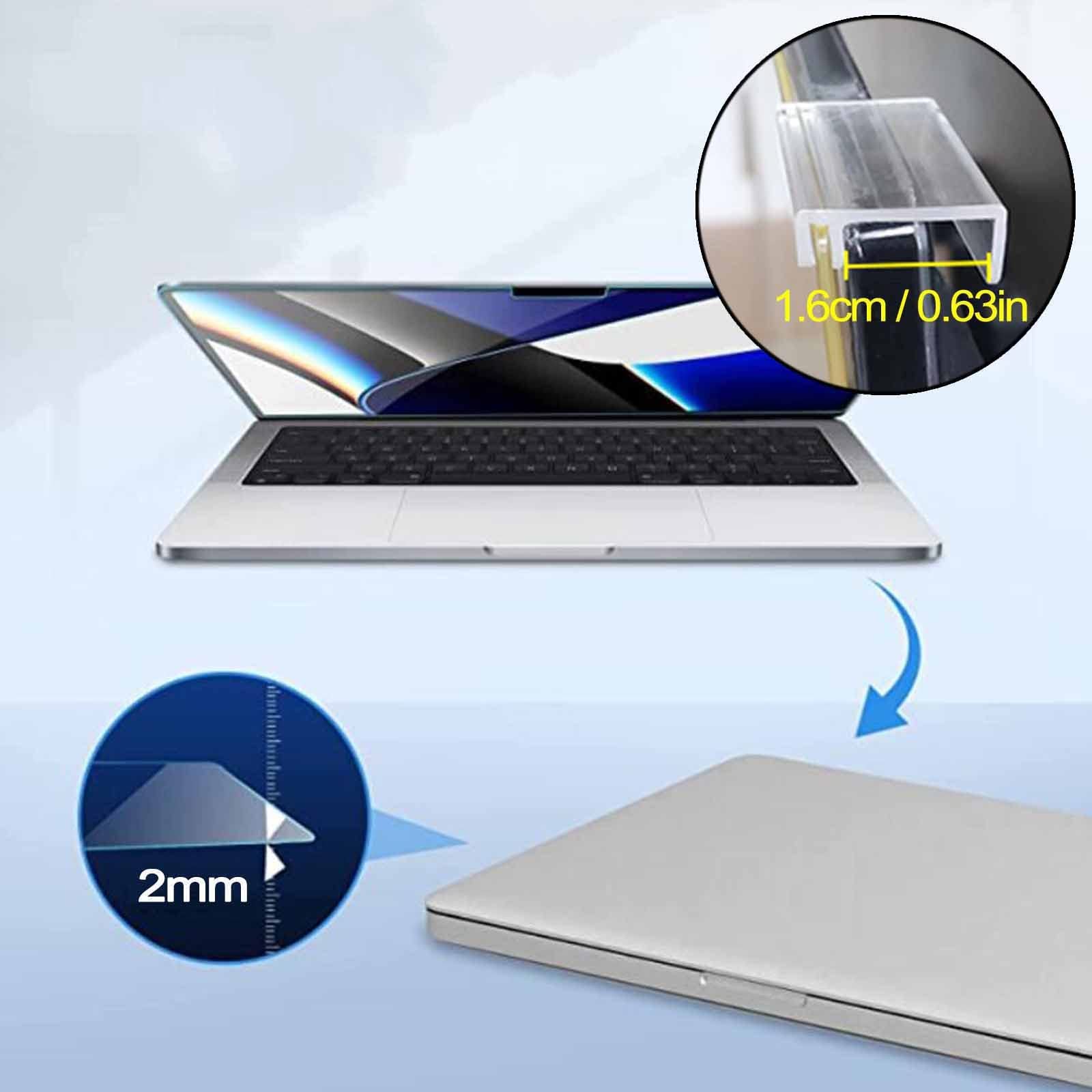 Computer-Monitor-Bildschirmfilter, Laptop-Displayschutz, Anti-Blaulicht, HD, transparent, 2 mm, kratzfest, 12–17 Zoll(17in/43.2cm)