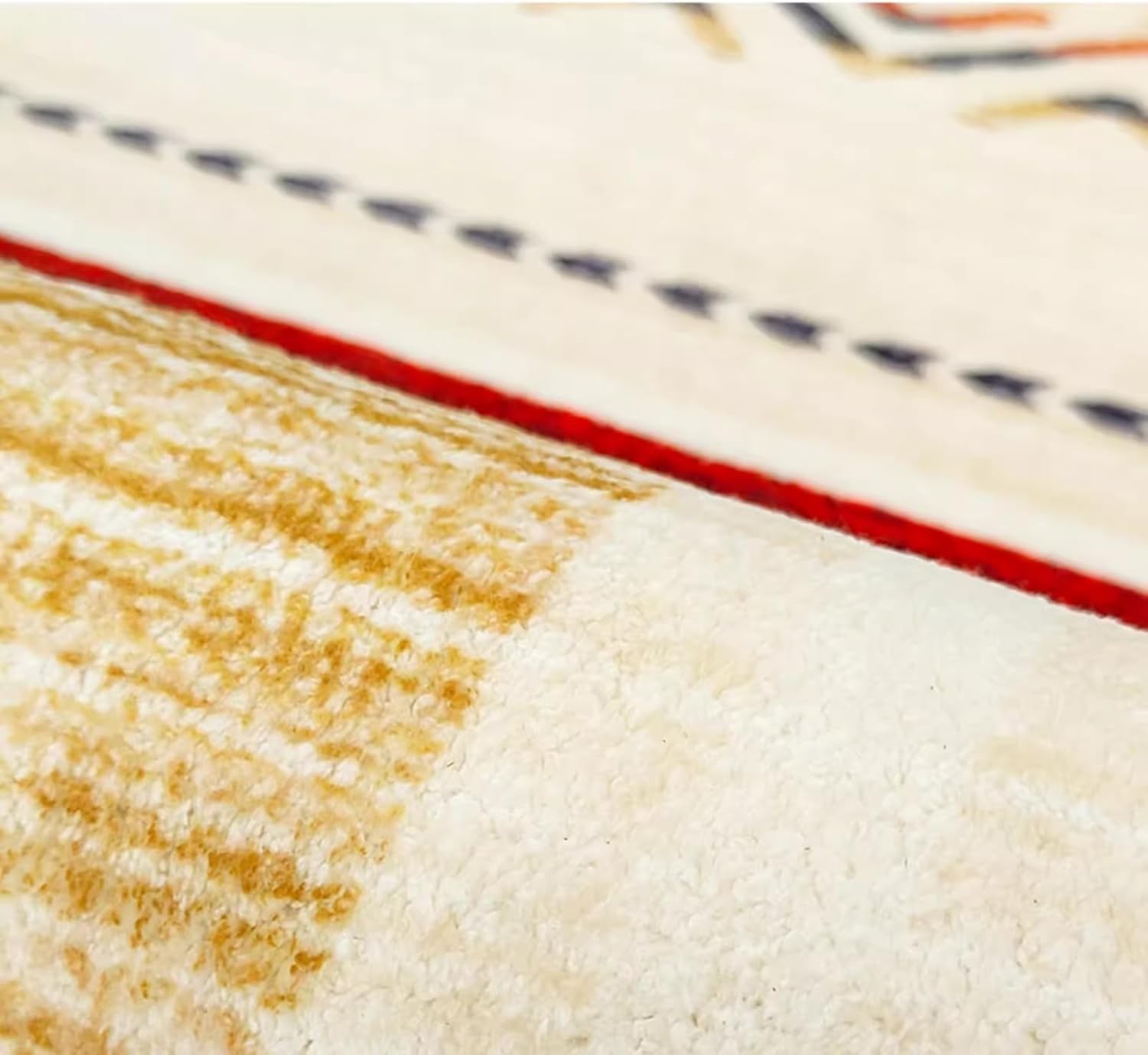 Cashmere Carpet for Home Soft Living Room Bedroom Large Area Padded Cloakroom Decorative Carpet(80x120cm 32x47inch/FYR-4)