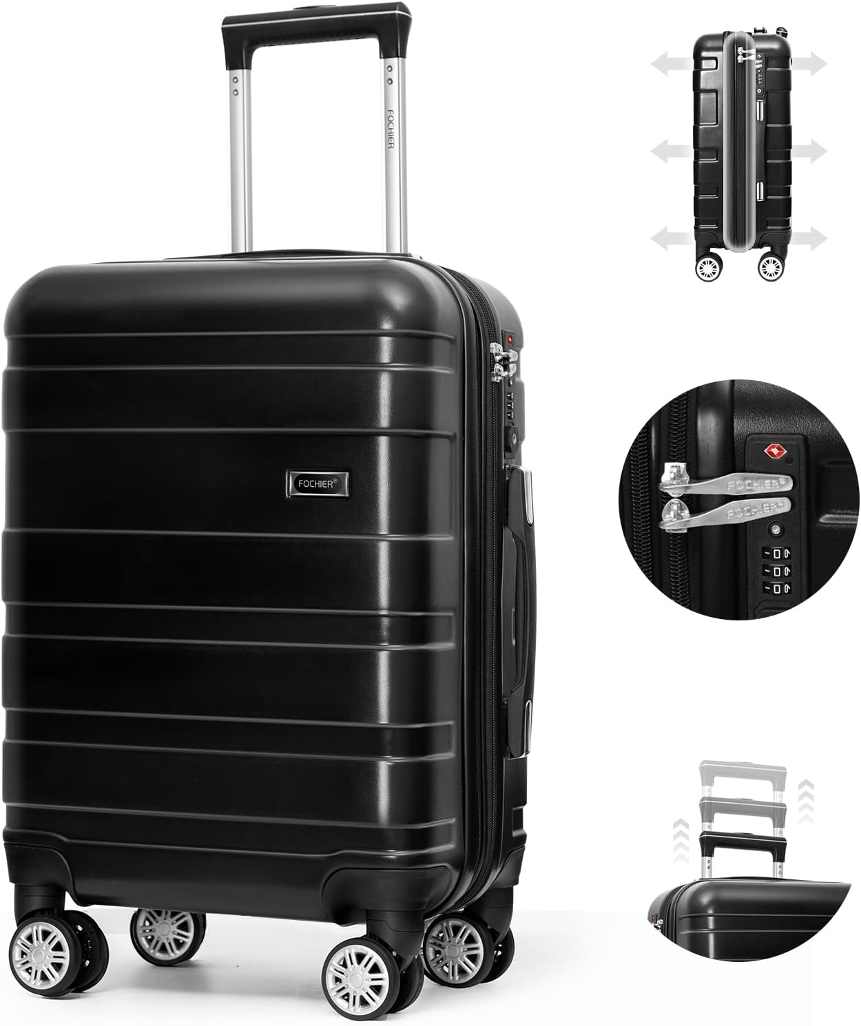 Axidou 20 Inch CarryOn Luggage 22x14x9 Airline Approved