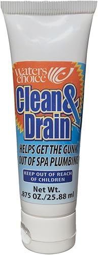 Producto de purga de limpieza de spa Waters Choice Clean & Drain