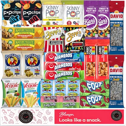 Gluten Free Snacks Variety Pack - Healthy Snack Box Care Package ...