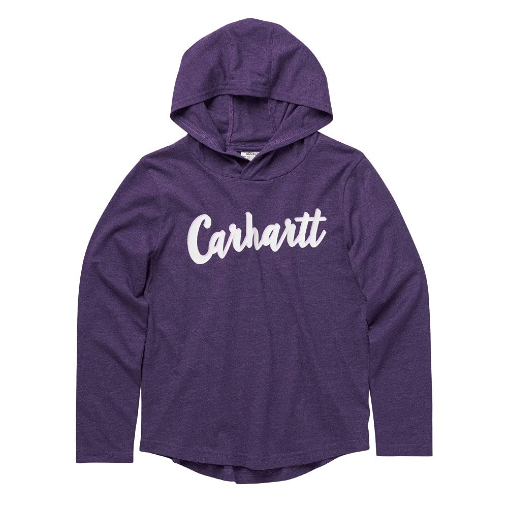 Carhartt girls Knit Long Sleeve Hoodneck T-shirt