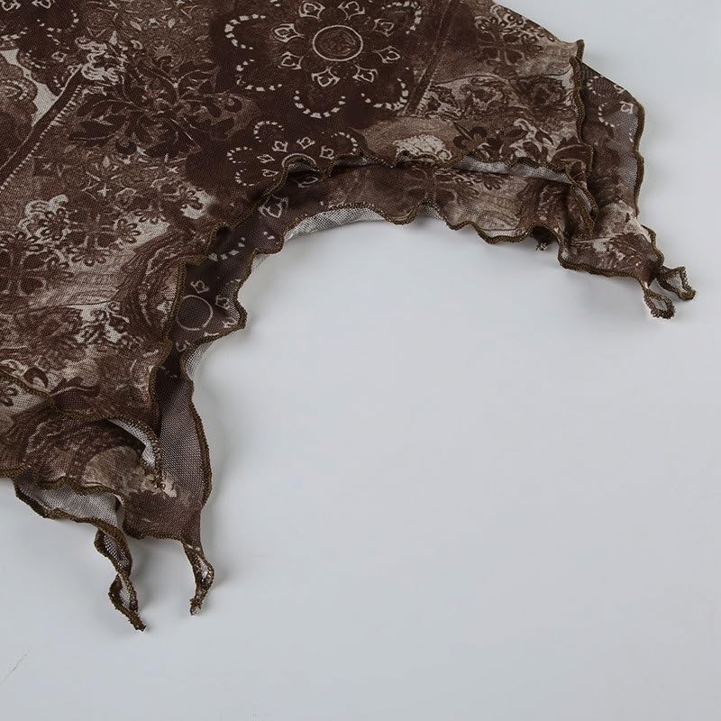 American Retro Base Shirt V-Neck Decoration Waist Slimming Knitted Vest Top for Women(Gray,M)