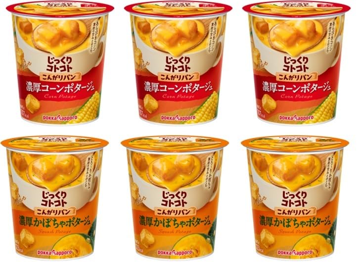 Amazon.co.jp: ポッカサッポロ じっくりコトコト こんがりパン 2種