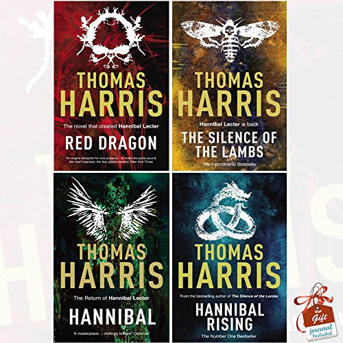 Thomas Harris Hannibal Lecter coffret 4 livres avec carnet cadeau collection
