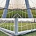 Vallerta Soccer Goal NET. Weatherproof, Polyethylene Twine Net. (12' X 6' (Standard))
