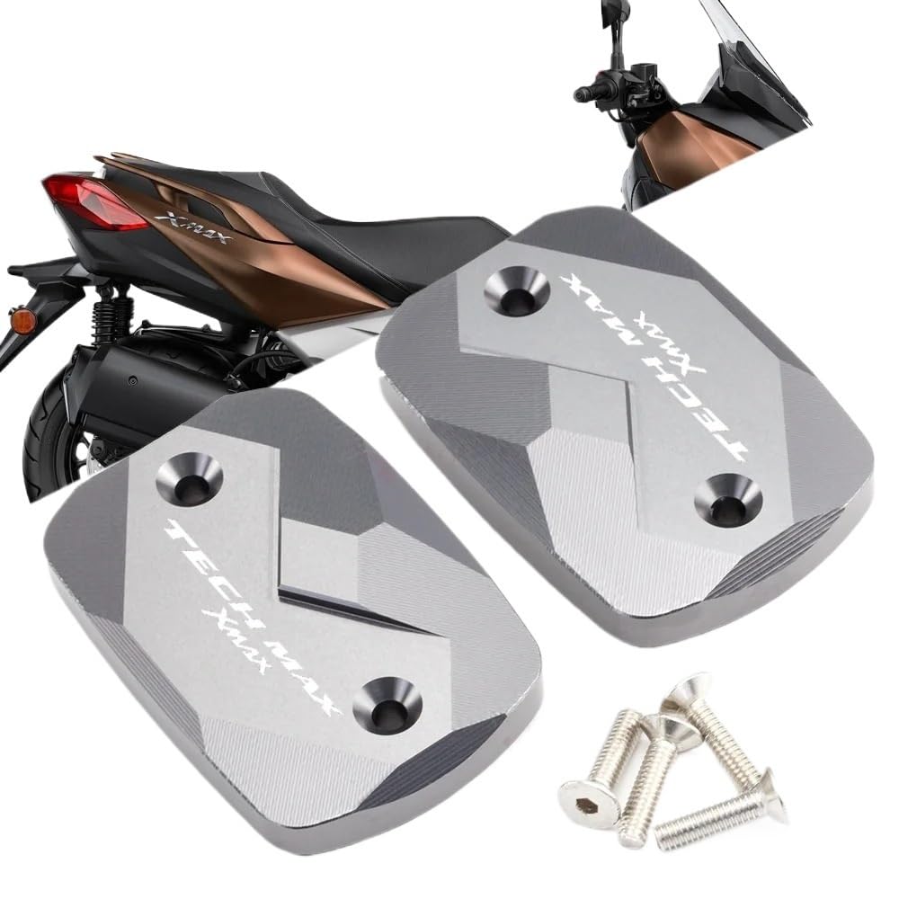 Tapas depósito líquido Frenos Tapa de depósito de líquido para Motocicleta para YXMAX-TCHMAX, Tapa Tanque de líquido de Frenos para Ya&maha XMAX125 Techmax 2020 Xmax 125 Tech MAX