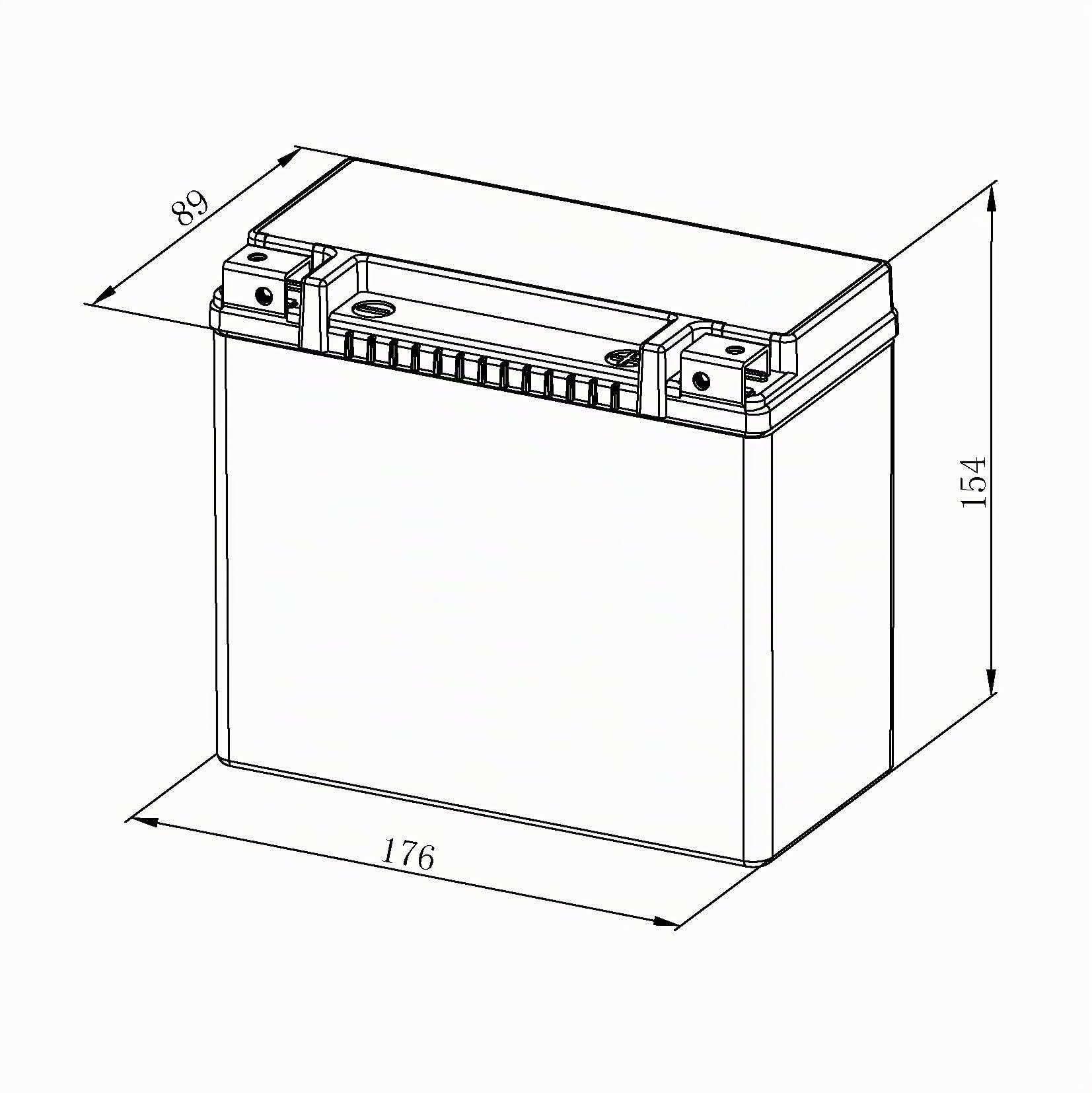 Bosch FA107 - Batteria AGM per motocicli - 12V 310A 18Ah - Adatta per moto, motociclette, enduro, scooter, quad, moto d'acqua - Compatibile M6023, BTX20HL, BTX20L-BS, BTX20L