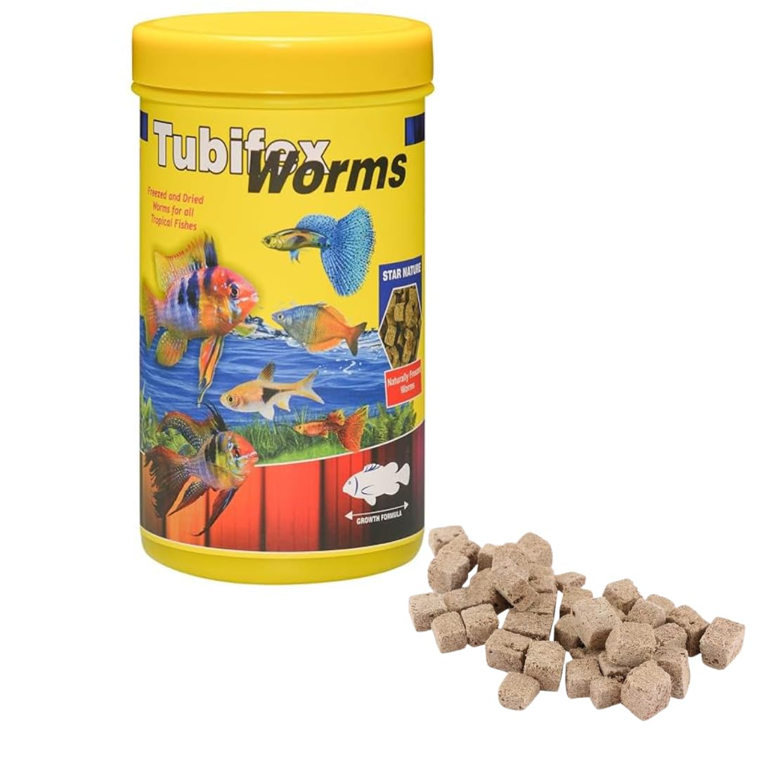 Premier Plants Fish Food Freeze Dried Tubifex Worms for All Life Stages Aquarium Fishes (25 Grams) (B0D5QFRPQ8) Amazon Price History, Amazon Price Tracker