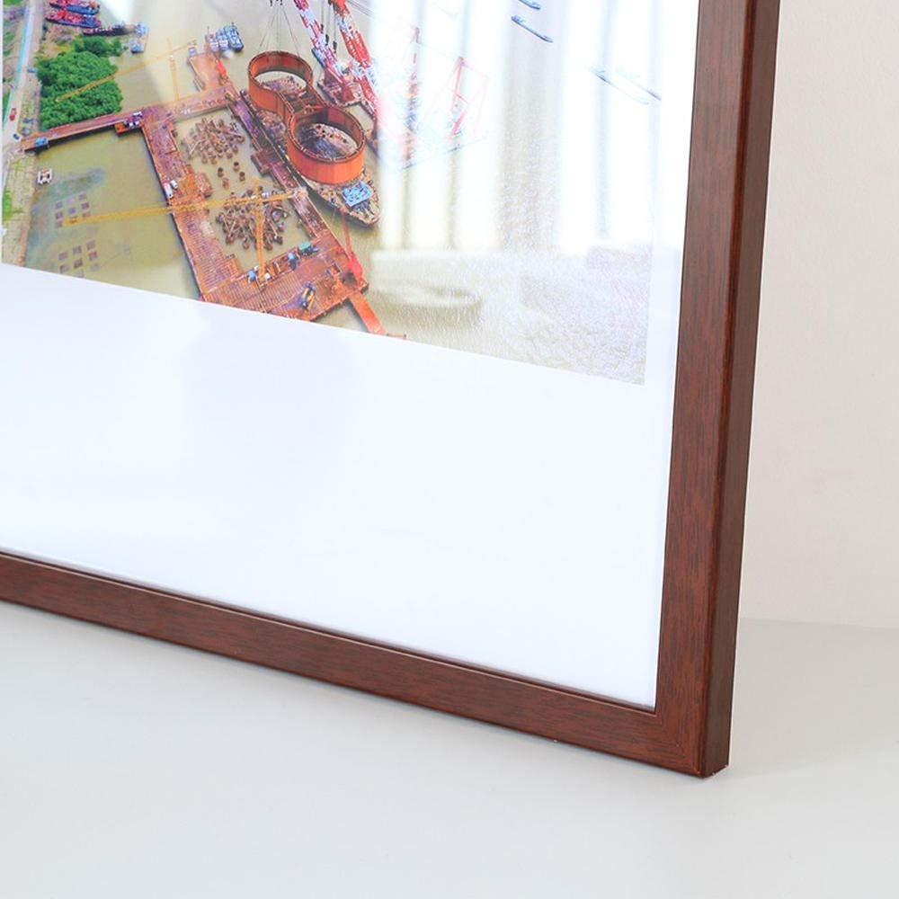 Bilderrahmen Fotorahmen Modern Massivholz Leicht Zu Ersetzen Kaffee Wand 26,5X38cm