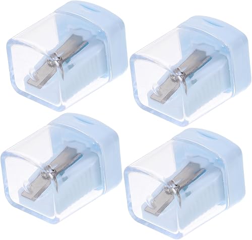 Sacapuntas de lápiz manual, mini lápices labiales, delineador de ojos, sacapuntas de bolsillo, sacapuntas de mano para mujer, sacapuntas de lápiz de