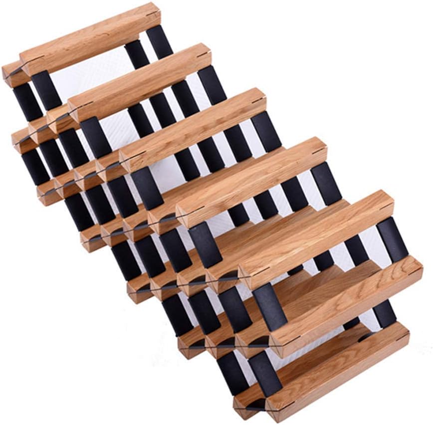 Stemware Racks Wine Rack Wood Solid Wood Living Room Room Living Room Decoration European Cabinet Shelf Restaurant Put 18 Bottles of Red Wi
