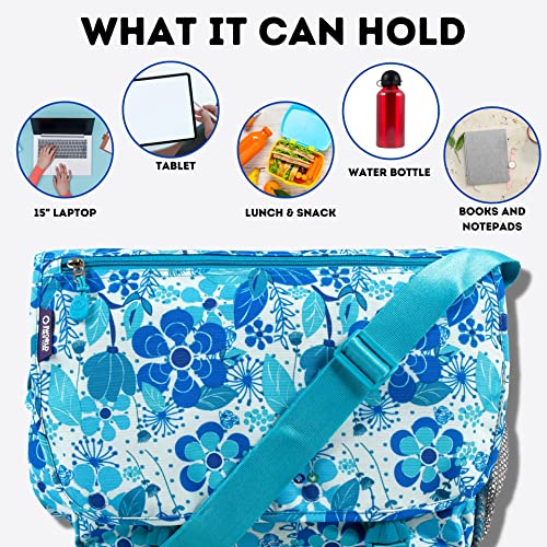 Image of J World New York Terry Messenger Bag for Women Girls School Kids