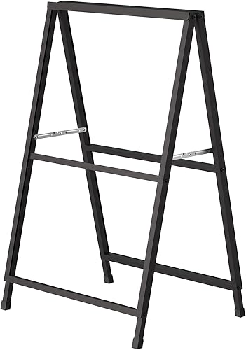 Miniatura 8 de Relx Soporte para letreros de marco para sándwich al aire libre, 24 x 36 pulgadas, letreros de acera para negocios al aire libre, solo soporte
