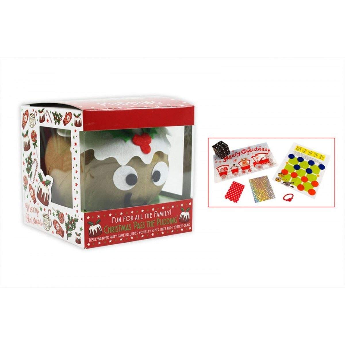 Yöl Pudding Christmas Pass The Parcel Novelty Fun Family Kids Xmas Crackers Game A Fun Alternative To Christmas Crackers!