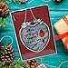 Memorial Cardinal Sun Catcher - When Cardinals Appear Angels are Near - Heart Shaped Glass Sun Catcher with Cardinals and Winter Scene. Measures 4 ¼” H x 4” W.