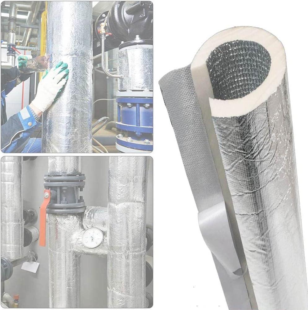 27133mm Pipe Insulation Flexible Foam Tube Lagging