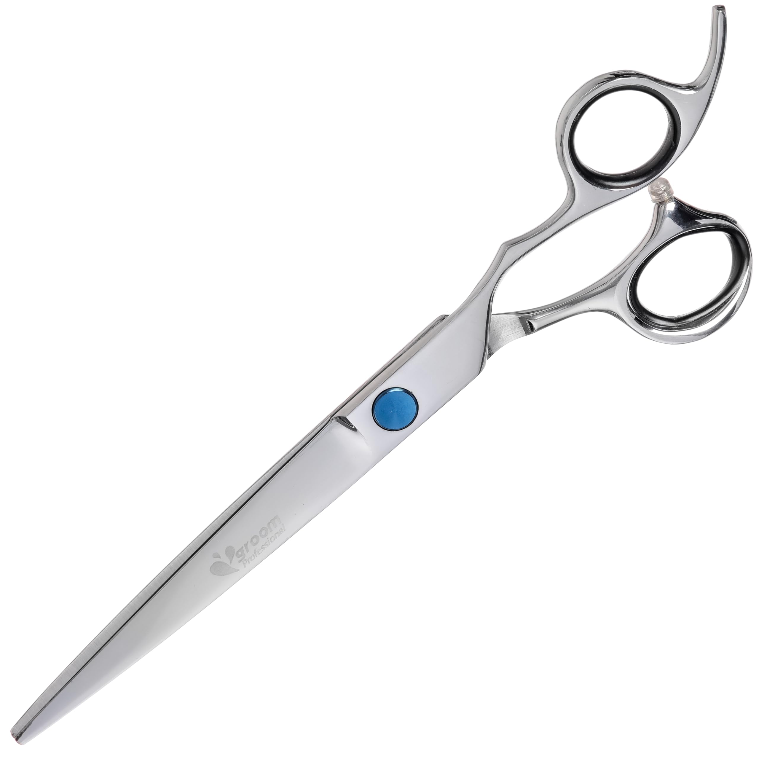GROOM PROFESSIONAL Allievo Straight Dog Grooming Scissors - Professional Hair Scissors for Dog Grooming - Ideal for Students or Start-Up Groomers - Adjustable Tension Screw, 7.5 Inch