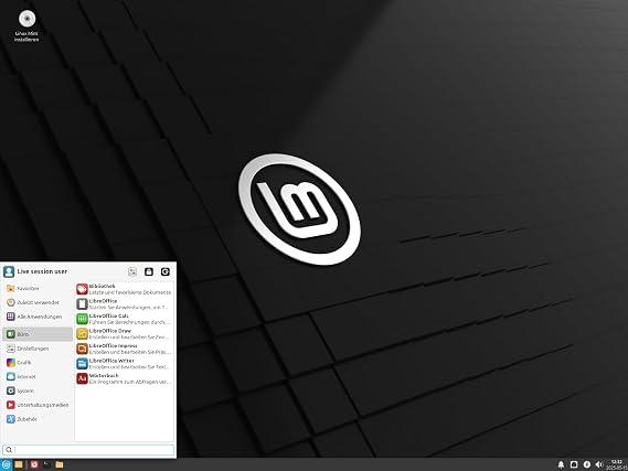 DVD mit Linux Mint 22.1 Xia Xfce