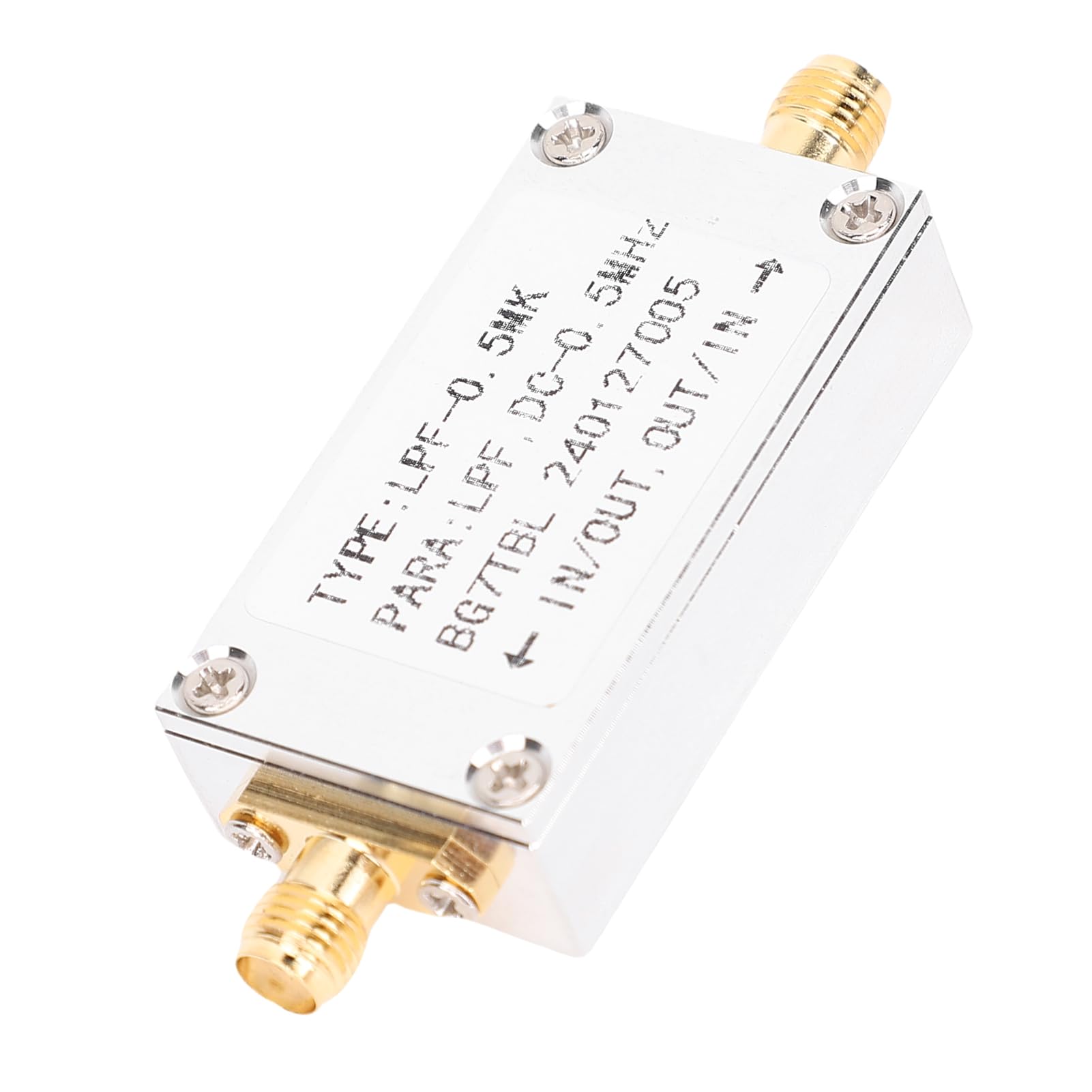 Jectse Radio Low Pass -Filter, Filtre Passe-Bas Robuste pour Le Traitement du Signal