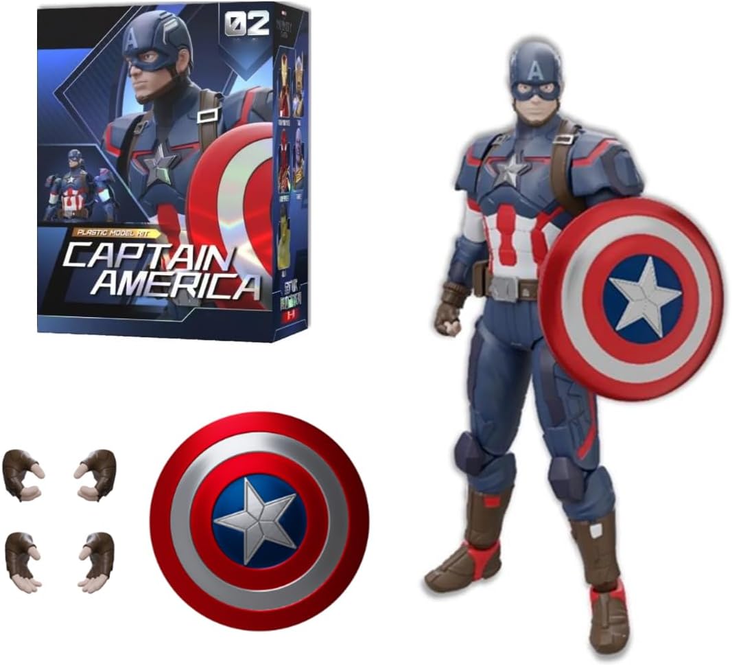 1/12 Scale Infinity Saga America Cap. Assembly Model Kits Easy-Build Series Series Age 15+