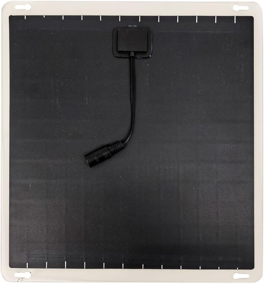 Efficient Solar Panel Heater with Temperature Control, Portable Solar Fan Heater for Car Heating, Pet House Heating and More