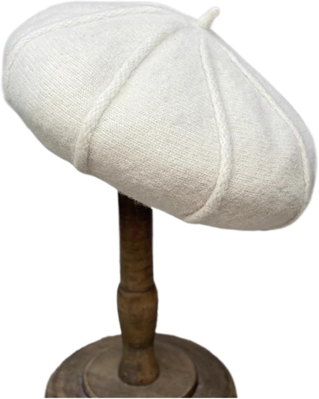 Knit Beret Women's Autumn/Winter All-Match Painter's hat British Vintage Bud Octagon