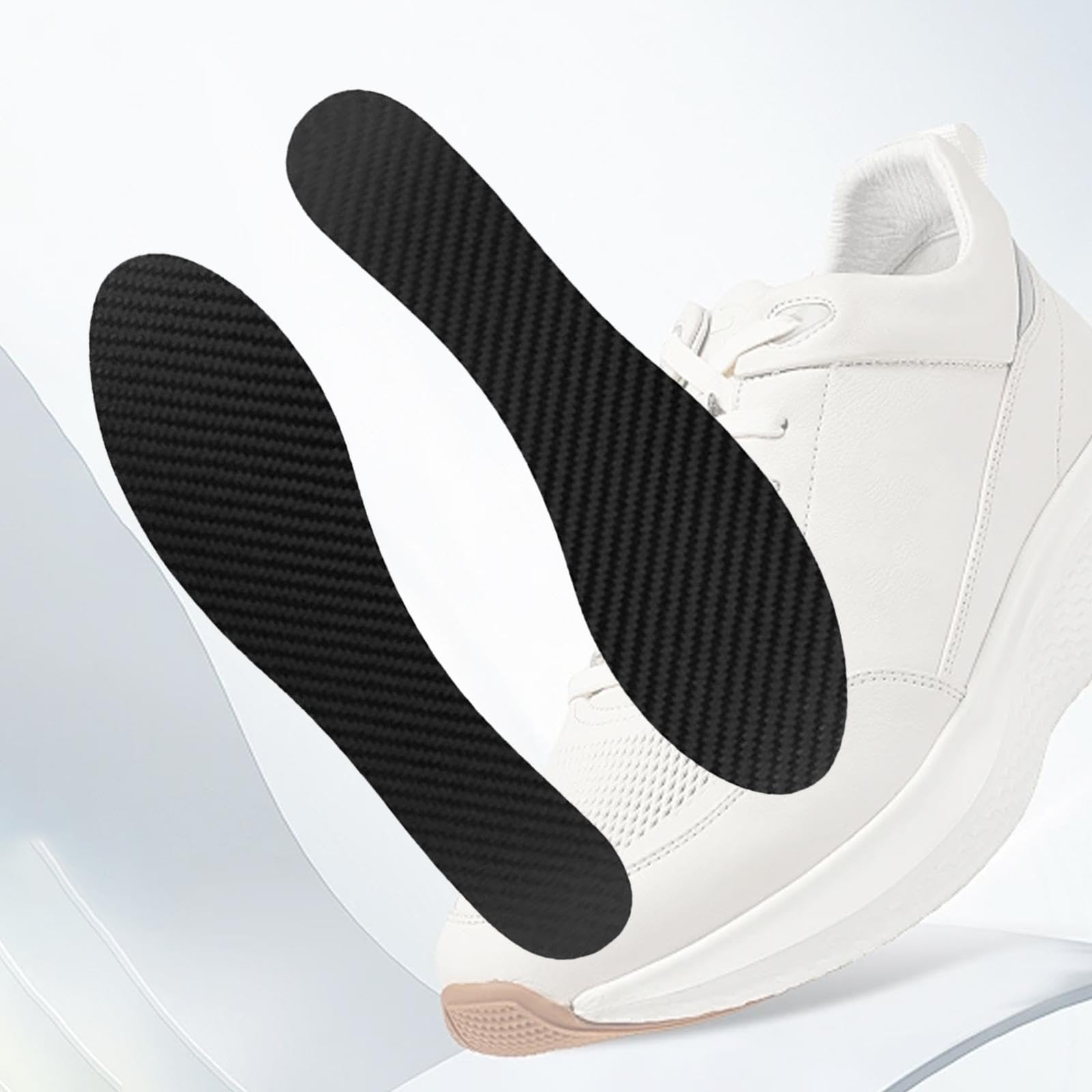 Amazon.co.jp: Stxdynjy カーボンファイバー製インソールアーチ