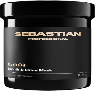 Sebastian Professional Dark Oil Smooth and Shine Mask – Leichte Haarmaske für intensive Haarpflege –...
