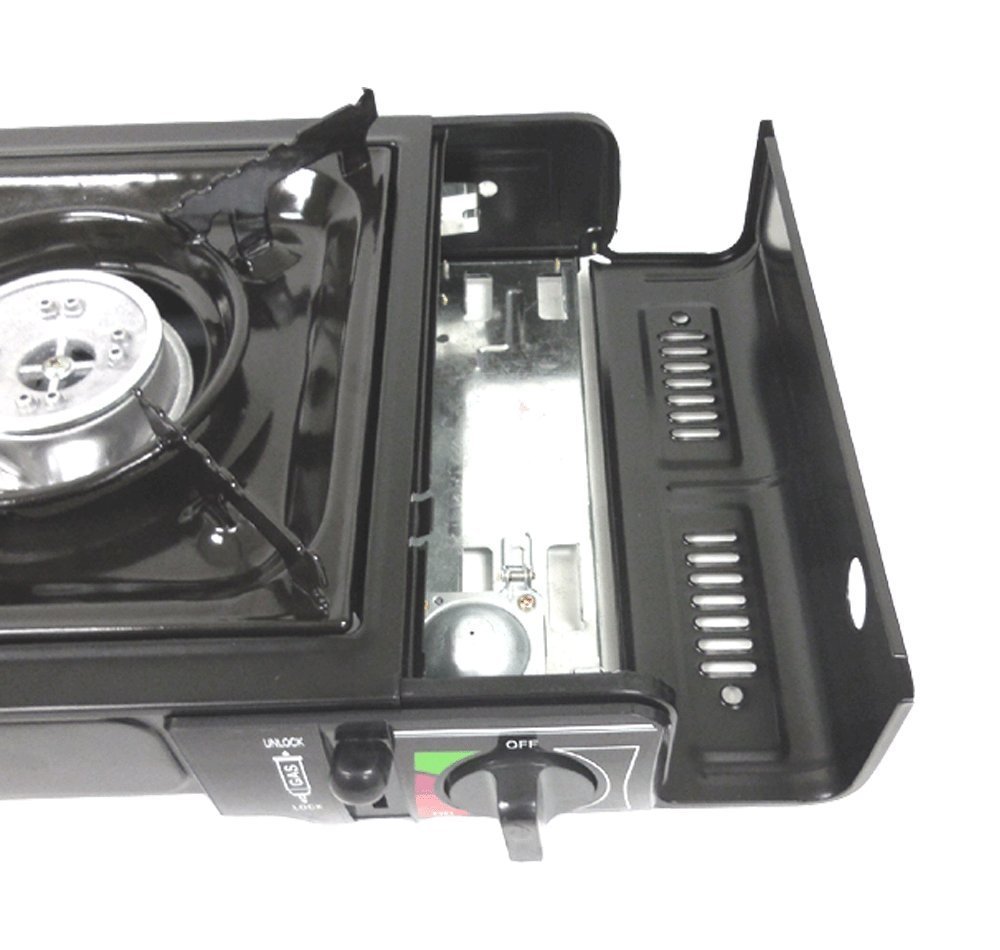 M.V. Trading GS-1 Deluxe Butane Burner Stove with Free Case