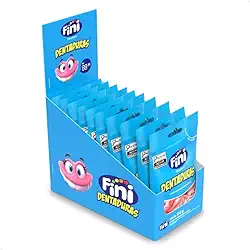 Bala Gelatina Dentaduras 10x35g Fini