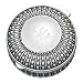 3" Round Beaded Antique Silver Plated Jewelry Box
