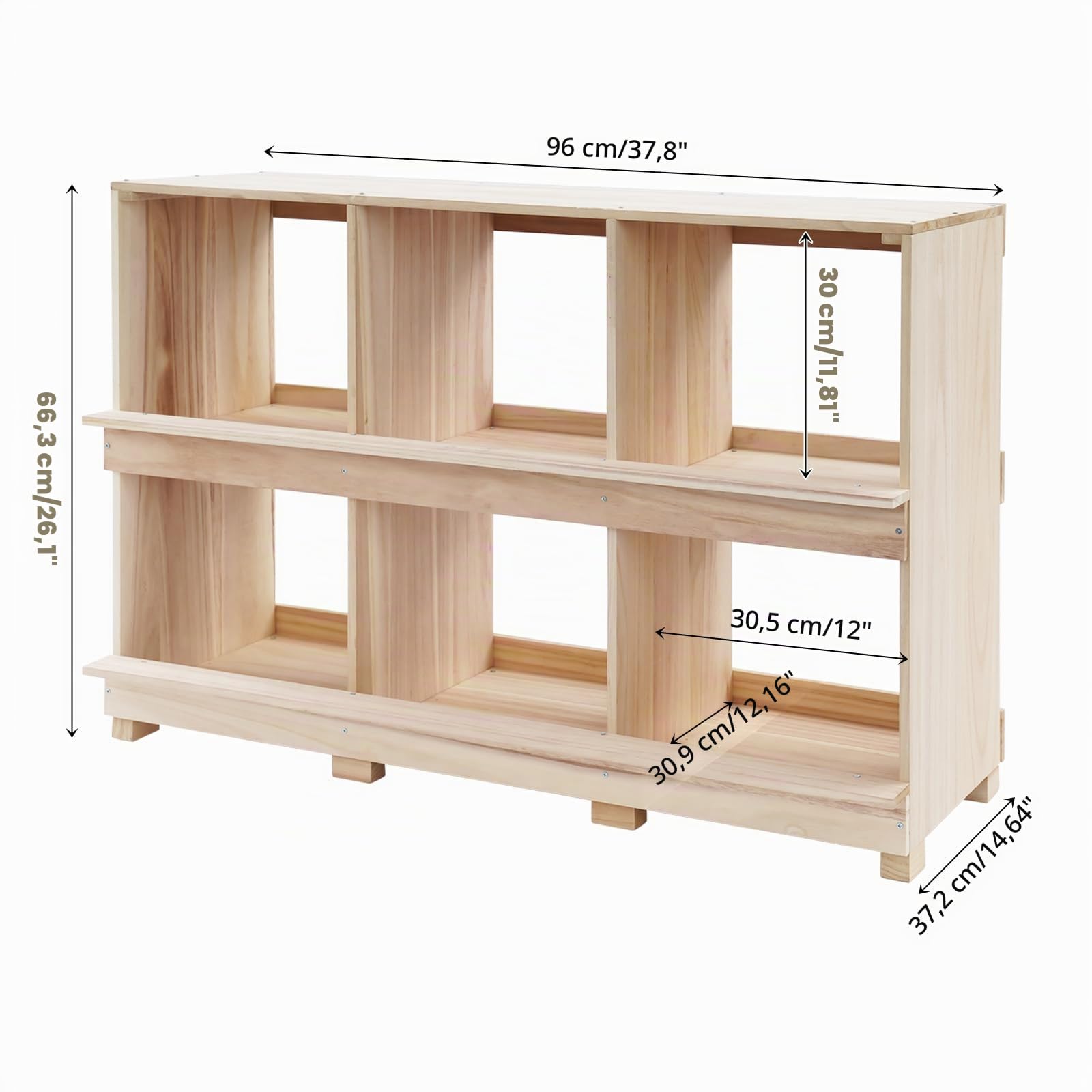 Hühner Nistkästen Holz 6 Fächer Legenester für Hühner für Eiersammlung Eierlegen Holz Legenest Legebox Praktische Hilfsmittel für die Geflügelhaltung