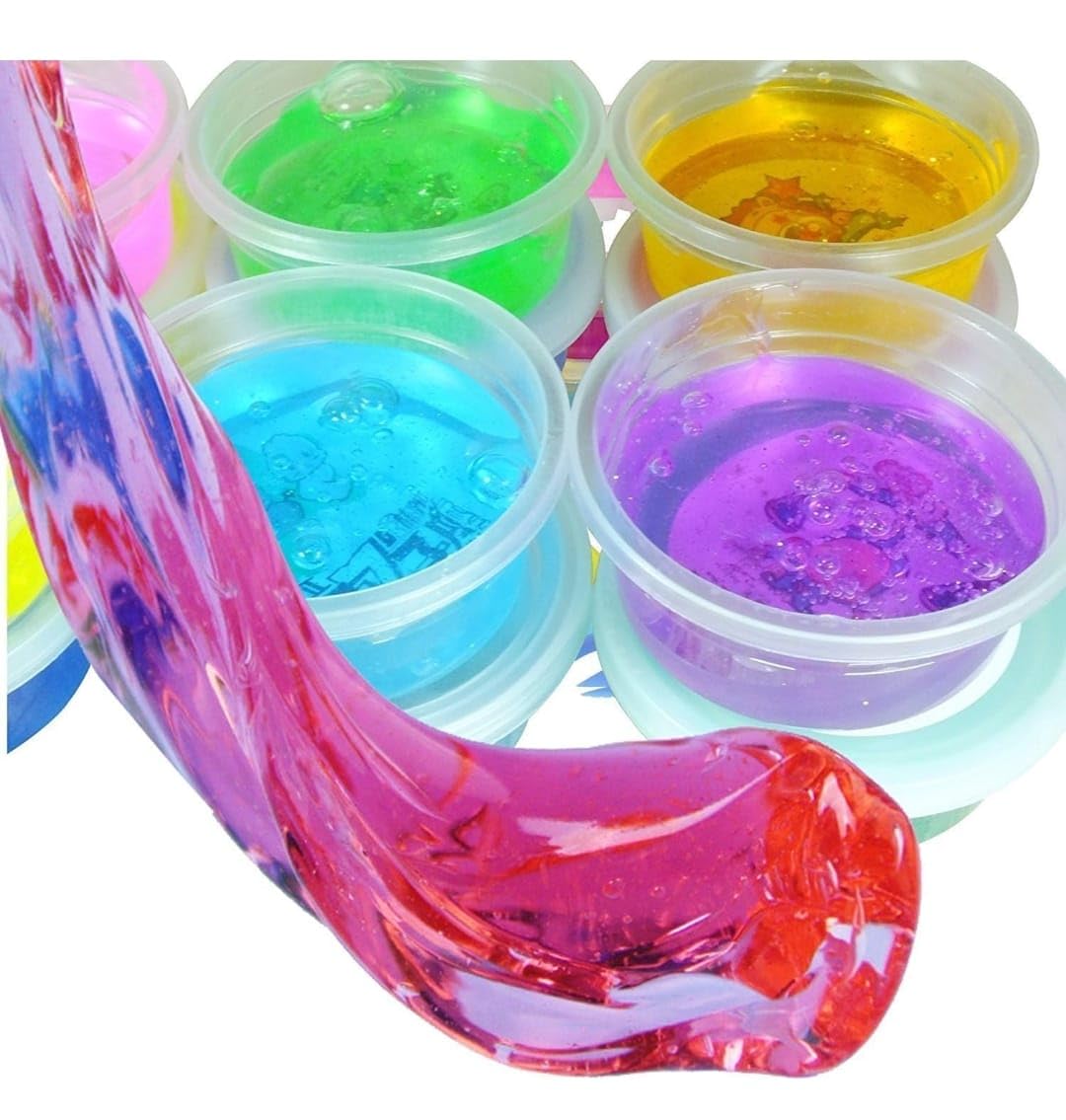 TOYSFAST (3 Pcs) Crystal Slime Jelly Magic Mud Soft Transparent Jelly Putty Toys for Kids Boys GirlsNon Toxic - Multi Color (A390) (B0DG2NS3FT) Amazon Price History, Amazon Price Tracker