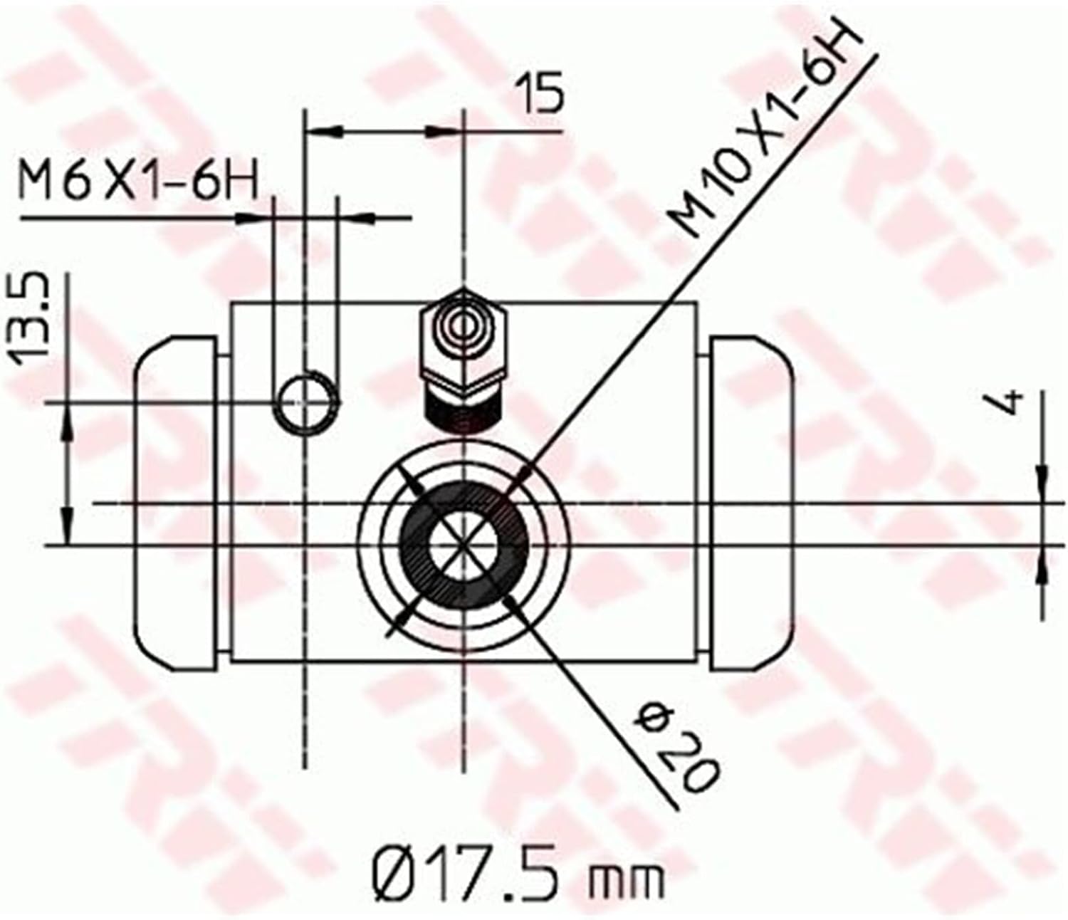TRW Automotive AfterMarket BWC243 Wheel Cylinder