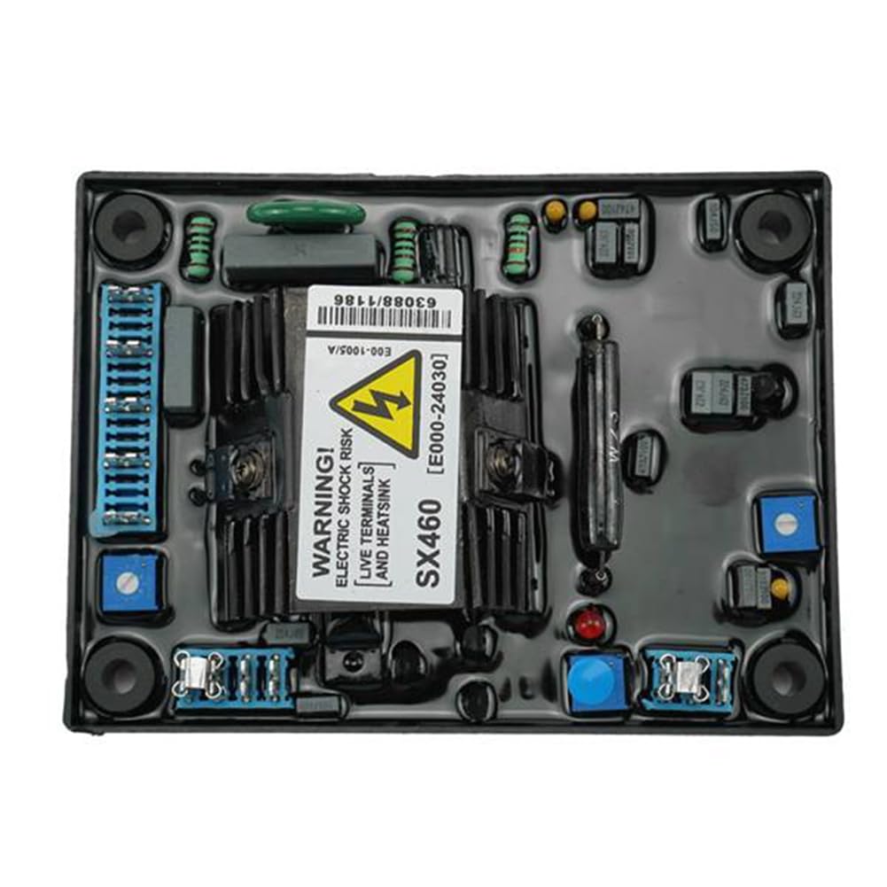 8 Piezas Nuevas SX460 para Generador AVR, Regulador de Voltaje Automático, Alternador, Estabilizador de Potencia