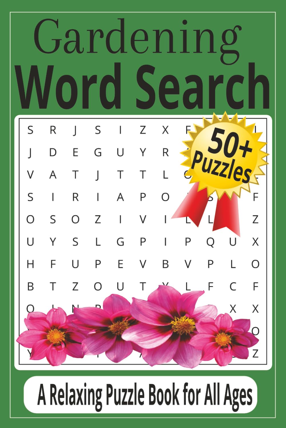 Gardening Word Search: Word Search Puzzle Book about Gardening,Flowers, Vegetables, and more | 6x9 inches, 110 pages | Perfect for Travel, Free Times, and Holidays