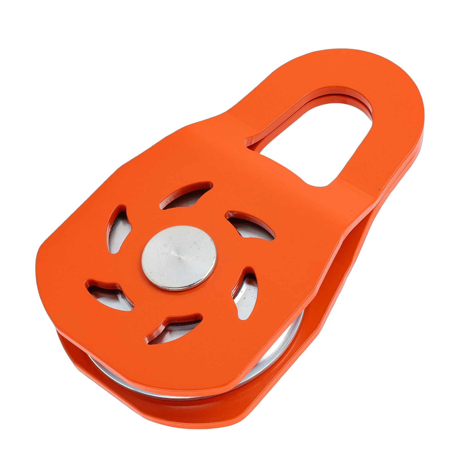10-Tonnen-Winden-Umlenkblock, 22000 lbs, Schlepprollenblock für synthetisches Seil, Stahlkabel, ATV, UTV, LKW, Traktor, Orange