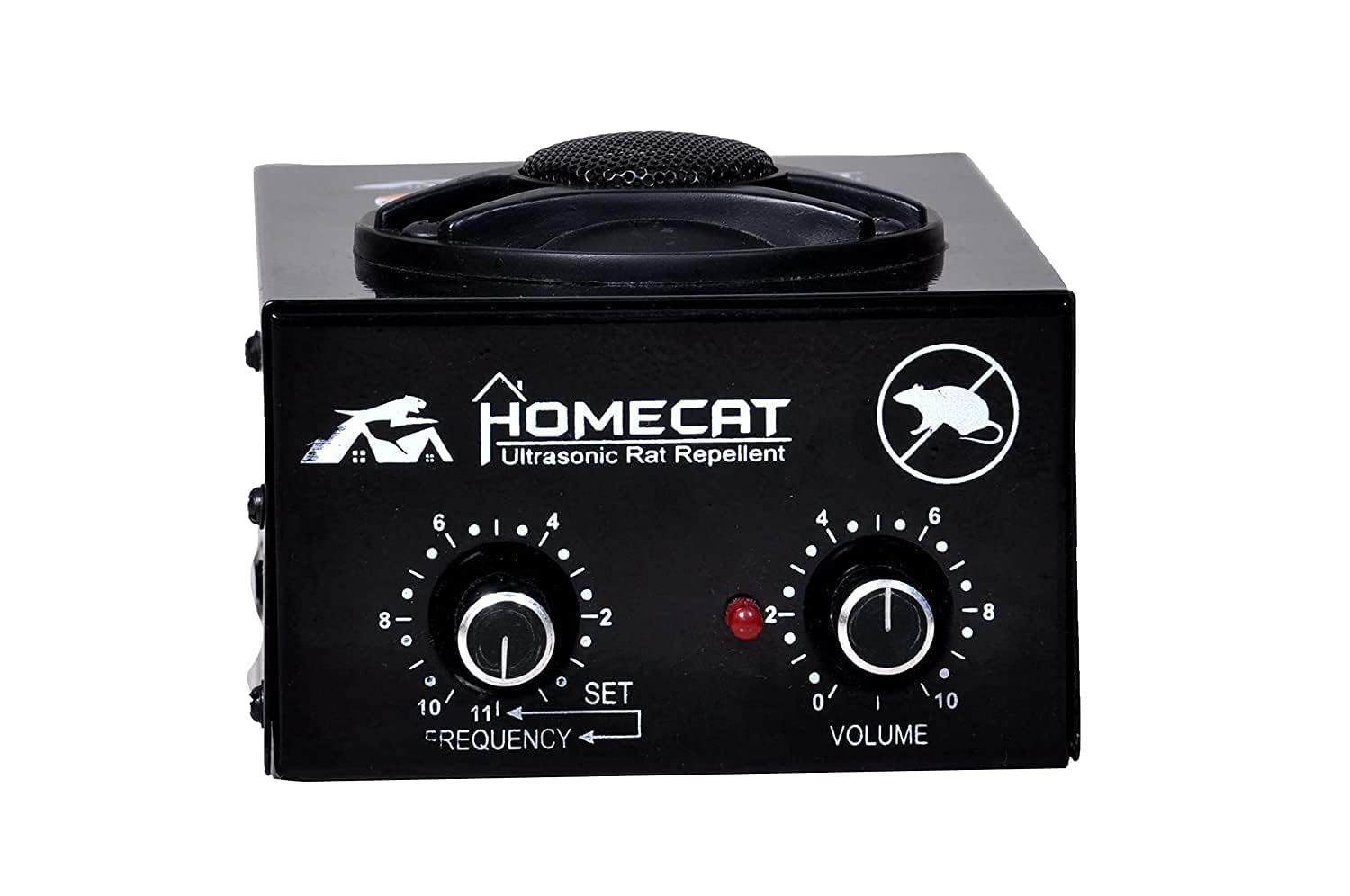 HOMECAT Ultrasonic Rat Repellent for Home & Industry | Rodent Control Machine with Adjustable Frequency | Mouse, Rat & Rodent Deterrent | 1500 Sq Ft Coverage | Plug & Play-image-23