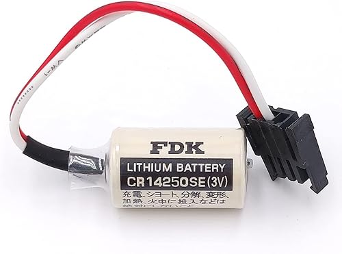 Miniatura 2 de Paquete de 5 baterías PLC de repuesto de 3 V 1100 mAh 1747-BA para Sanyo CR14250SE, FDK CR14250SE, AB Allen Bradley 1747-BA fuente de alimentación