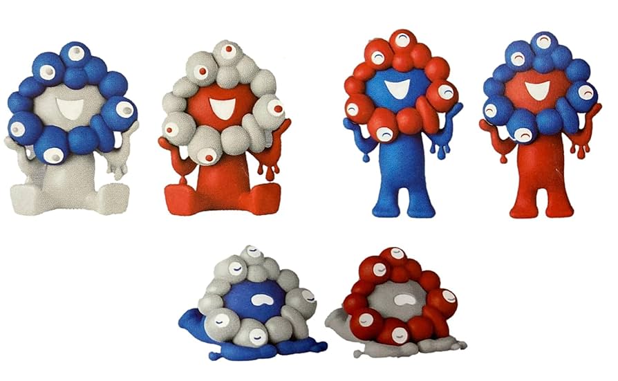 ミャクミャク フィギュア コレクション 海洋堂 大阪万博 大阪万博 ミャクミャク フィギュア 金 海洋堂 フィギュア