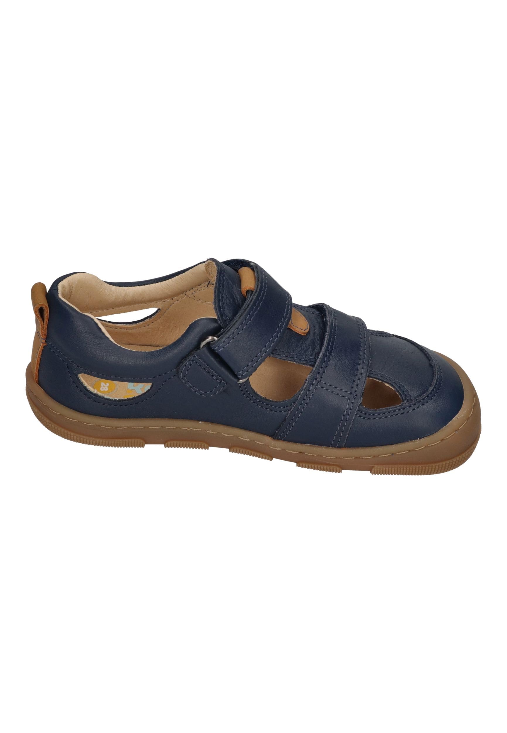 KOEL Extraweite Barefoot Kinder Sneakers KATO W II blue