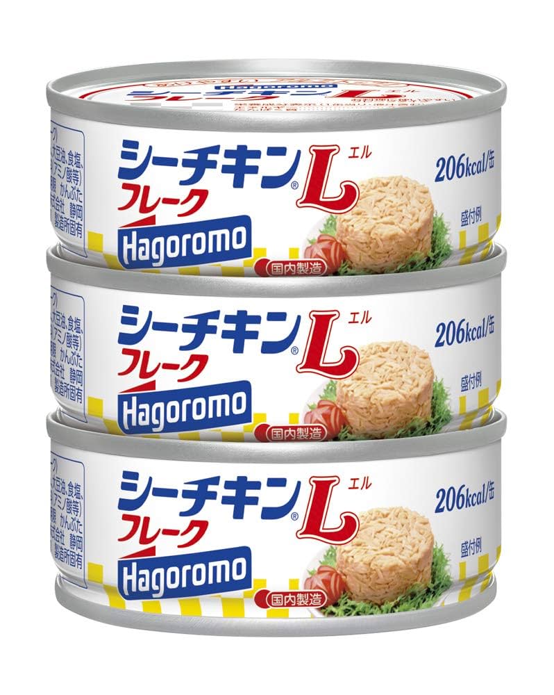 Amazon | はごろも シーチキン Lフレーク 70g (0611) 3缶