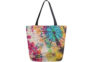 ZZKKO Japanese Cherry Canvas Tote Bag Grocery Shoulder Eco Reusable Book Bag