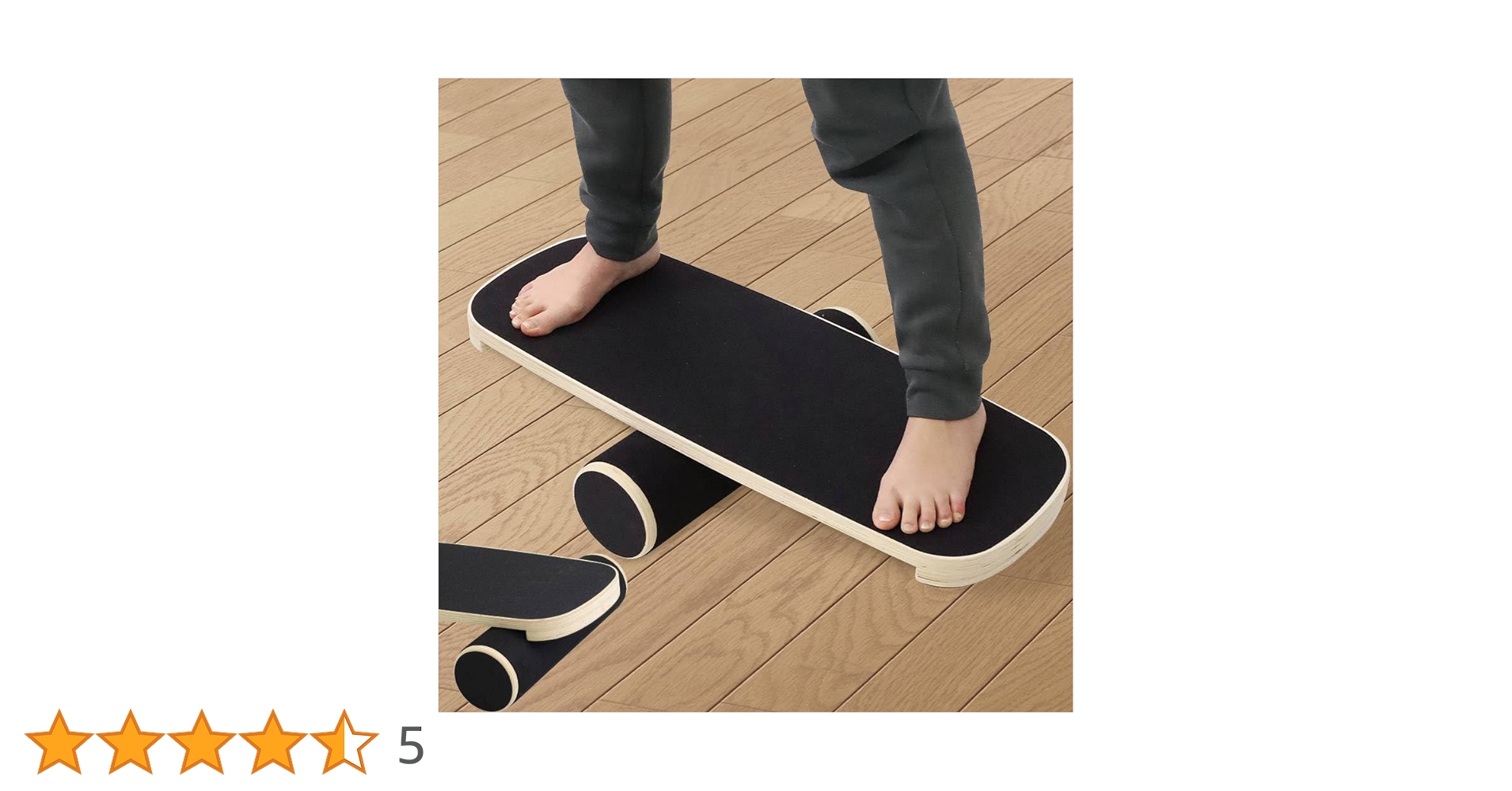 【美品】URBNFit バランスボード ローラーボード　木製　体幹　バランス Amazon | URBNFit Wooden Balance Board Trainer - Roller Board