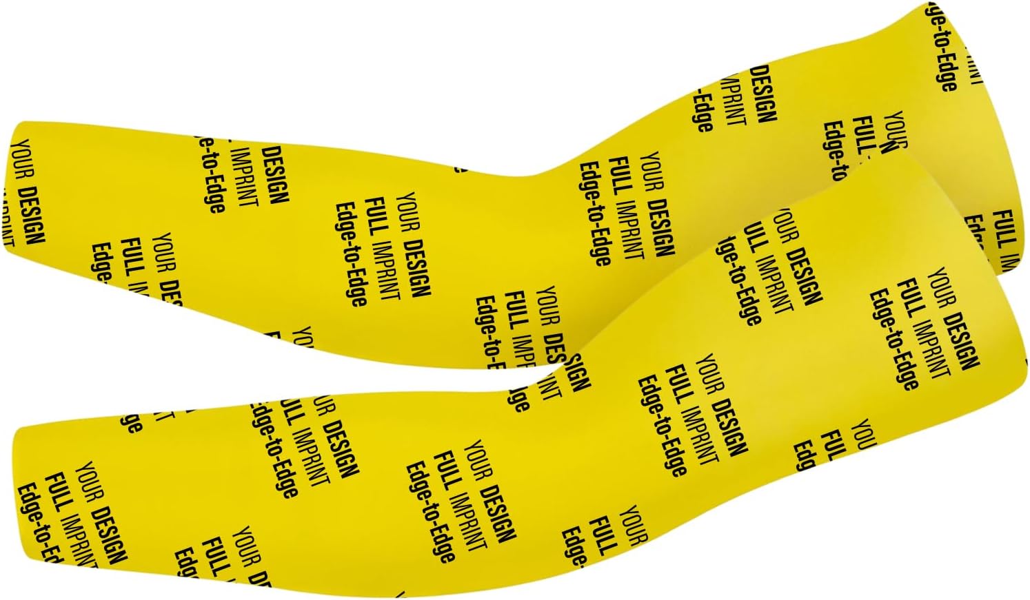 TopTie 30 Pairs Custom Arm Sleeves Seamless Full Arm Cover Logo Team Name Imprint