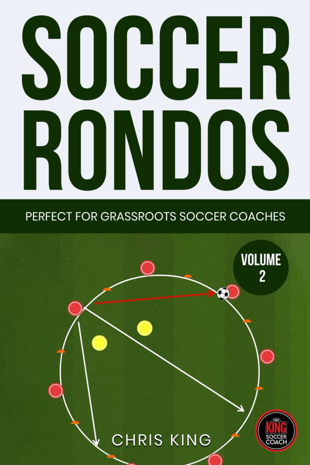 SOCCER RONDOS - Volume 2: Soccer training drills and advice for amateur, grassroots soccer coaches and volunteers. Improve your players passing, ... (Coaching Books For Amateur Soccer Coaches)
