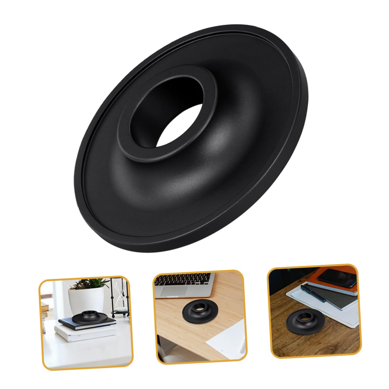 Yardenfun Speaker Stands for Speaker Bracket Aluminum Alloy Table Mount Easy Install/Remove