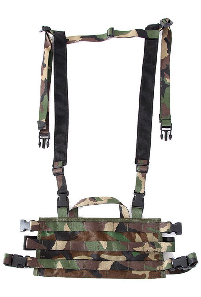 Amazon.com : AO Chest Rig Rig/Carrier Woodland : Sports & Outdoors