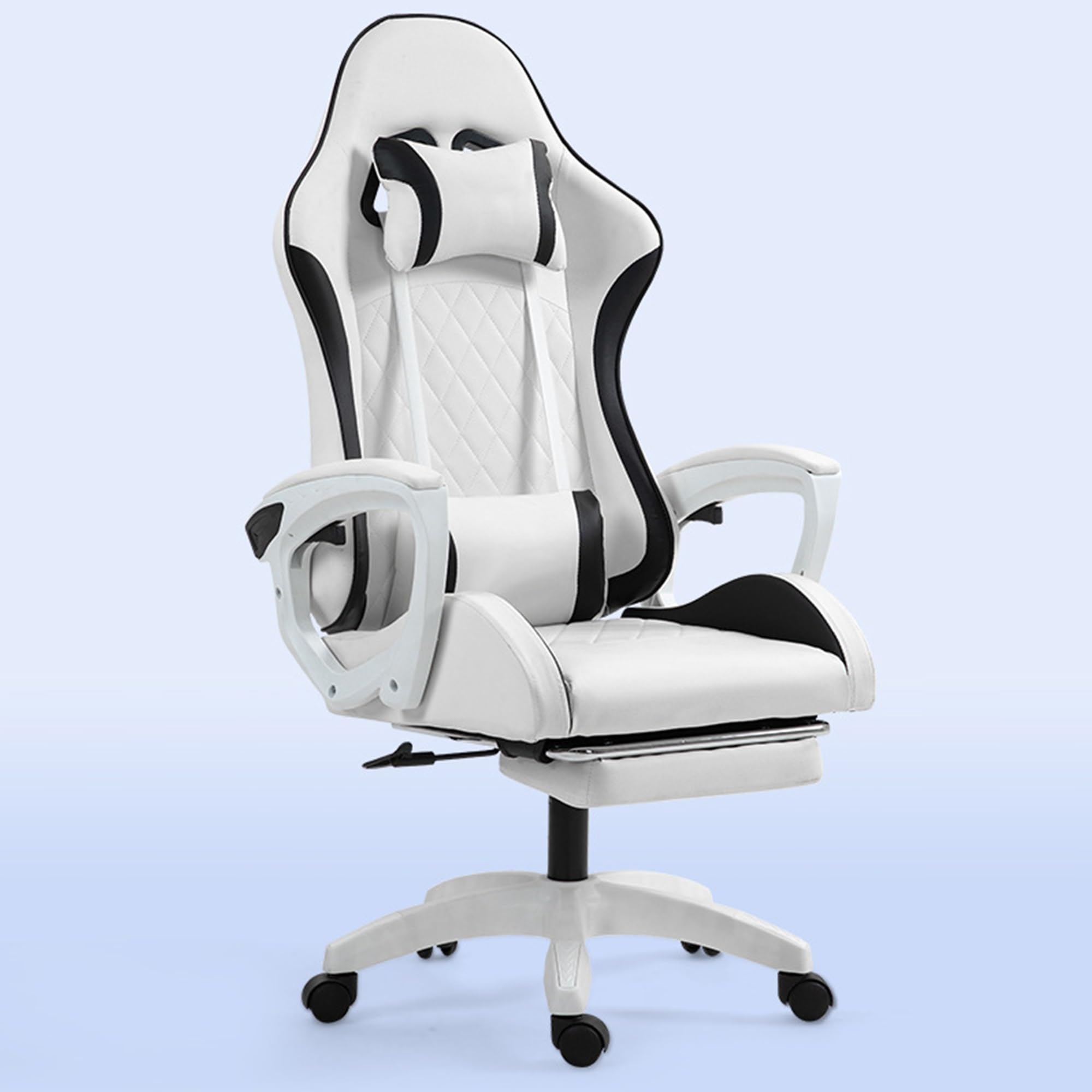 Ergonomiczne krzesło biurowe do gier, komputer domowy, krzesło bujane, obrotowe, regulowane podłokietniki, podparcie lędźwiowe, do domu, biura, nauki, pracy, do salonu, sypialni, hotelu